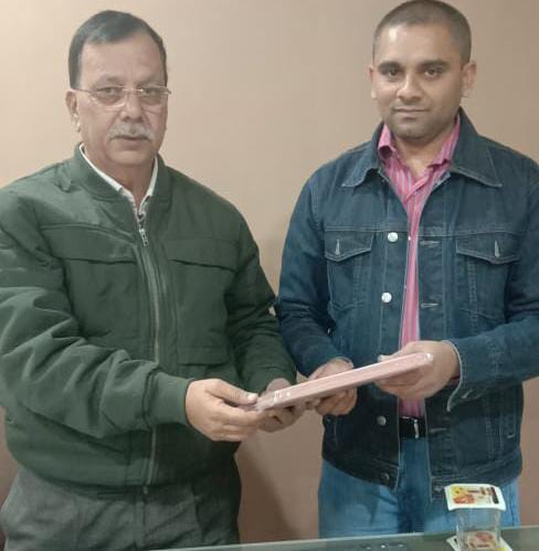 Viral Parekh with Shri Narendra Bhai Thakor